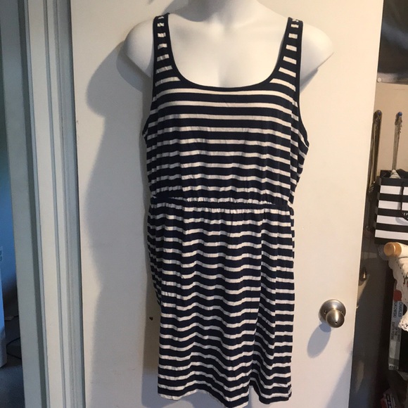 Old Navy Dresses & Skirts - Navy striped tank dress